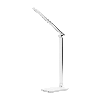 Светильник настольный Ultraflash UF-834 8W LED 3 ур.ярк.+димируемый USB белый (1/30)