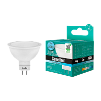 Лампа светодиодная Camelion JCDR GU5.3 7W 4500К 170-265V софит матовая (1/5/100)