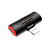 Переходник Borofone BV6 Lightning (m)-2xLightning (f) пластик черный (1/150/900)