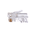 Коннектор GoPower RJ-45 (m) кат.5е (цена за упаковку) 10шт. Premium Zip-Lock c подвесом (1/100)