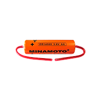 Батарейка Minamoto 14505 SH1 Li-SOCl2 3.6V 2400mAh с выводами (1/38)