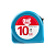Рулетка измерительная Smartbuy ONE Tools 10м*25мм пластик фиксатор голубой (1/48)