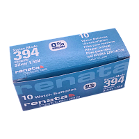 Батарейка Renata 394 (SR936SW) Silver Oxide 1.55V (1/10/100)