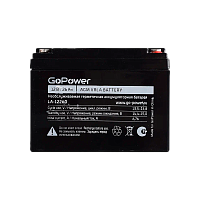 Аккумулятор свинцово-кислотный GoPower LA-12260 12V 26Ah клеммы под болт M5