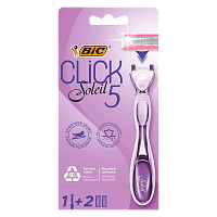 Бритва BIC "CLICK 5" 5 лезвий 2 кассеты (1/10)