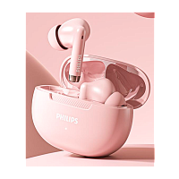 Наушники внутриканальные Philips TAT2020 bluetooth 5.4 с микр. Type-C розовый (1/60)