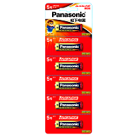 Батарейка Panasonic Power LR6 AA BL6 Alkaline 1.5V отрывные CN (Китай) (6/72/216)