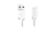 Кабель HOCO X13 USB (m)-Type-C (m) 1.0м 3.0A ПВХ белый (1/36/360)