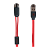 USB Кабель REMAX Binary 2in1 (Micro-Iphone 5/6/7/SE) 1M RC-025t Красный