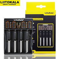 З/У для аккумуляторов LiitoKala Lii-402 AA/AAA/C Ni-MH/Ni-Cd/Li-ion/LiFePO4 4 слота