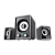 Колонки 2.1 Defender Z4 11W USB+Jack 3.5мм черный (1/12)