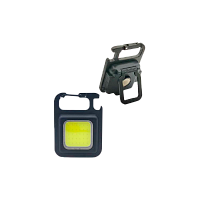 Фонарь брелок Космос 207Lit 6WCOBLED от аккумулятора IP54 3 режима черный (1/30/240)