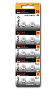 Батарейка Kodak G10/LR1130/LR54/389A/189 BL10 Silver Oxide 1.5V (10/100/1000)