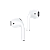 Наушники вставные HOCO EW03 Plus bluetooth 5.1 с микр. белый (1/21/126)