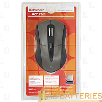 Мышь беспроводная Defender MM-965 Accura классическая USB коричневый (1/40)