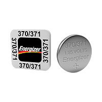 Батарейка Energizer 370/371 (SR920W/SR920SW) BL1 Silver Oxide 1.5V 0%Hg (1/10/100/1000) 