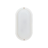 Светильник настенно-потолочный Космос ДПО 15W 230V IP65 для ЖКХ овал (1/40)