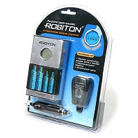 Зарядное устройство ROBITON Smart Display M1 с дисплеем BL1 (1/10/20)