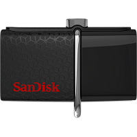 Флеш-накопитель SanDisk Ultra Dual DD2 64GB USB3.1 пластик черный 