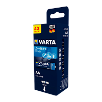 Батарейка Varta LONGLIFE POWER (HIGH ENERGY) LR6 AA BOX40 Alkaline 1.5V (4903) (40/320)