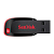 Флеш-накопитель SanDisk Cruzer Blade CZ50 64GB USB2.0 пластик черный