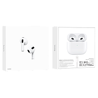 Наушники вставные HOCO EW26 bluetooth 5.3 с микр. белый (1/20/200) 