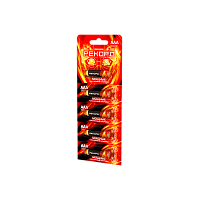 Батарейка Рекорд LR03 AAA BL5 Alkaline 1.5V отрывные (5/60/600)