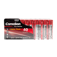 Батарейка Camelion Plus LR03 AAA SH40 Alkaline 1.5V (40/640)