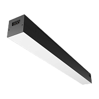 Светильник линейный Ultraflash LPL-6008 24W 230V LED IP20 600мм черный (1/20)