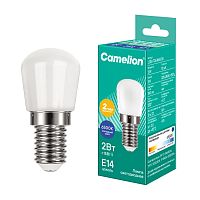 Лампа светодиодная Camelion T26 E14 2W 6500К 220V матовая белый (1/5/500)