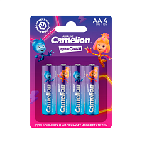 Батарейка Camelion Fixies LR6 AA BL4 Alkaline 1.5V (4/48/576)