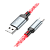 Кабель HOCO U112 USB (m)-Type-C (m) 1.0м 2.4A ПВХ серый (1/22/220)