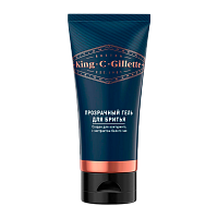 Гель для бритья Gillette King C. с экстрактом белого чая 150мл (1/6)
