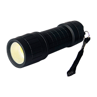 Фонарь универсальный Космос 2079 5LED от батареек IP44 черный (1/18/72)