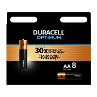 Батарейка Duracell Optimum (Power Boost) LR6 AA BL8 Alkaline 1.5V (8/64)