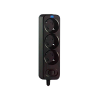 Сетевой фильтр Live Power LP5060 3р.С/З 10A 2.0м с выкл. черный (1/30)