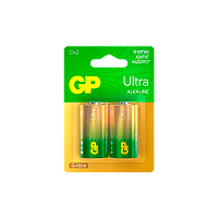 Батарейка GP ULTRA G-Tech LR14 C BL2 Alkaline 1.5V (2/20/160) R