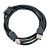 Кабель Atcom USB (m)-USB (f) 1.5м силикон черный (1/250)
