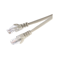 Патч-корд GoPower RJ-45 (m)-RJ-45 (m) 0.5м кат.5е ПВХ 26AWG CCA серый в пакете (1/250) 