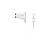 Кабель HOCO UPM10 USB (m)-microUSB (m) 1.2м 2.4A силикон угловой белый (1/50/500)